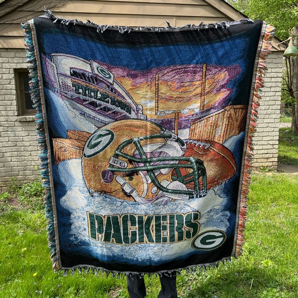 NFL Green Bay Packers Tapestry Blanket